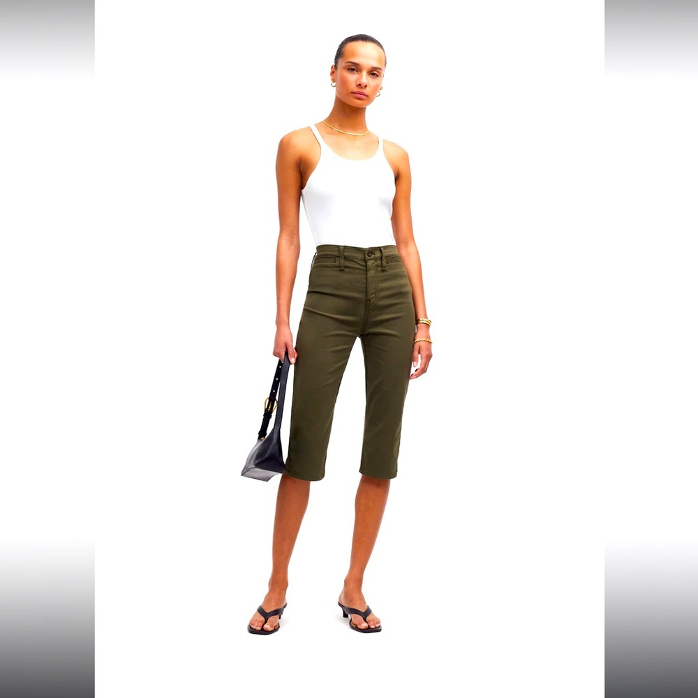 Capri Pant in Garment Dyed Sateen. BRAND NEW NEVER WORN
